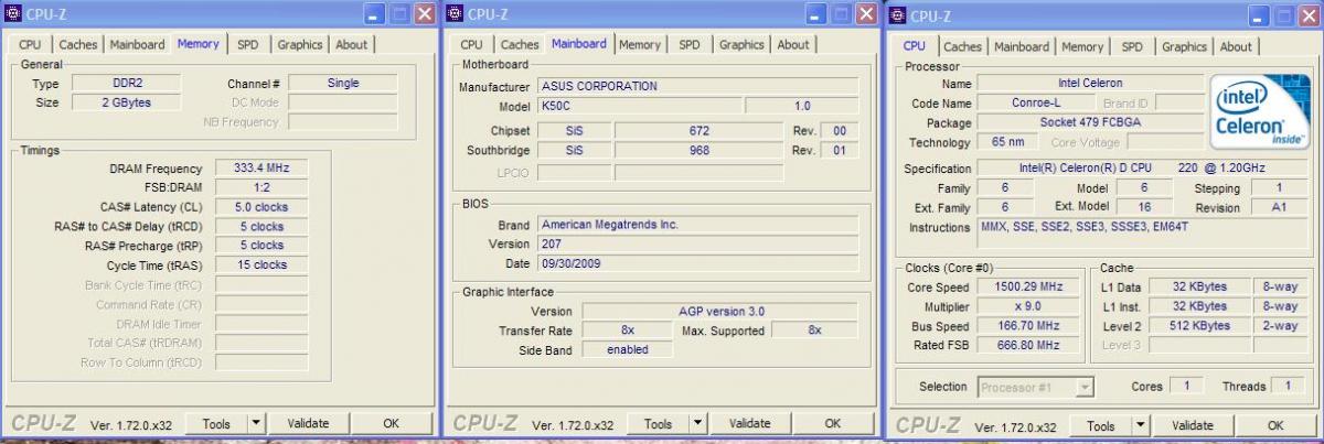 Asus k50c bios настройка